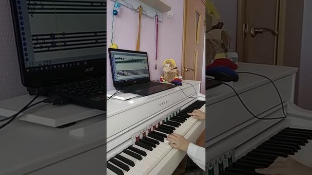 Учимся читать ноты с программой Софт Моцарт Маша, 8 лет, г.Чайковский смотреть онлайн