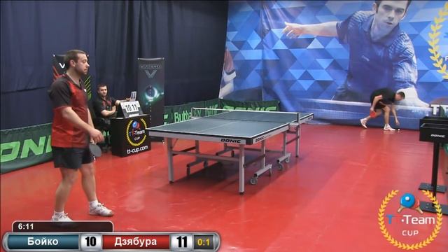 Бойко - Дзябура. Игра за 1 место. 25 мая 2016 TT Cup смотреть онлайн