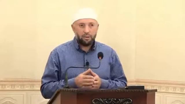 Спокойствие от Аллаха, а спешка от шайтана .