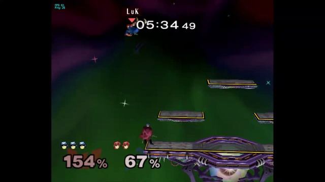 French Netplay Tournament #14 - LuK (C. Falcon) vs. Meljin (Marth) смотреть онлайн