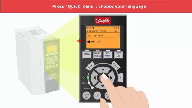 Danfoss Frequancy Converter (Inverter) Lesson 02, FC300 IP21 installation Control and Programming смотреть онлайн