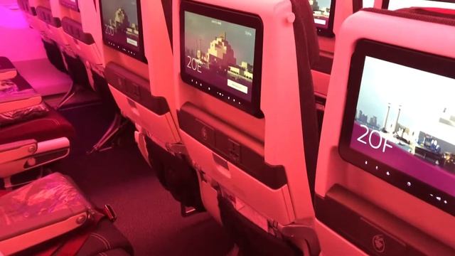 ✈ Qatar Airways A350-1000 Cabin Tour ✈ смотреть онлайн