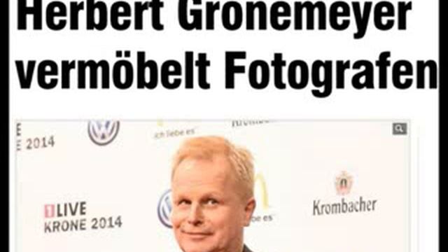 Herbert Gr nemeyer Hier rastet der S nger total aus und schl gt zu смотреть онлайн
