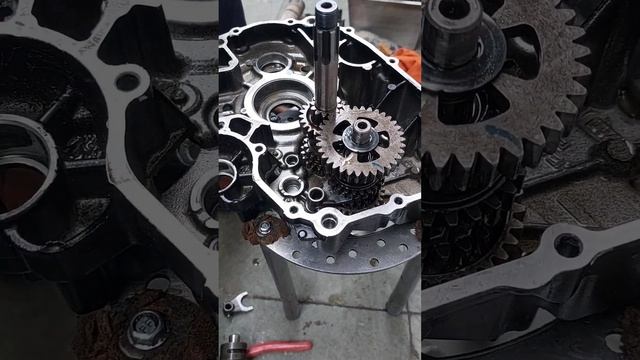 Bajaj Bike Gear ⚙️ Box Fitting Pulsar Ns160 As150 Bike Ka смотреть онлайн