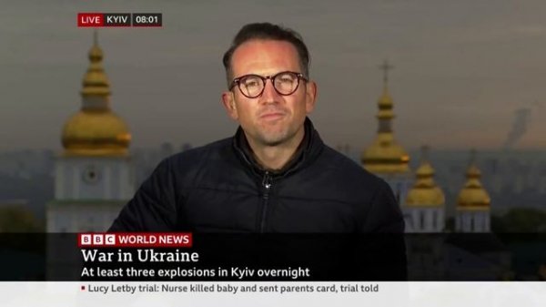 BBC World News , BBC News and World Business Report (with Sally Bundock) - 13 October 2022