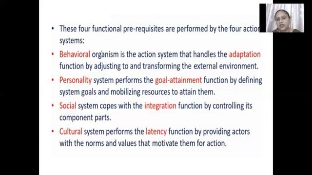 Online Class-21,4th year,Social Philosophers(241713),Topic-Talcott Parsons(AGIL,Pattern Variables) смотреть онлайн