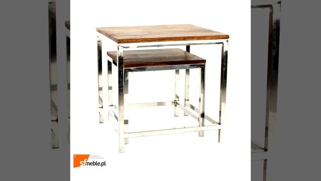 Machina Meble Lagos Stolik Kawowy Drewno Sheesham 2set смотреть онлайн