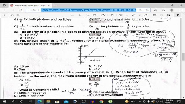 Entry test discussion P9 (Modern Physics + Electronics) смотреть онлайн