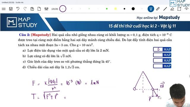 [VẬT LÝ 12 - XPS] Live chữa đề thi thử học kỳ 2 - Đề số 2 | Thầy Vũ Ngọc Anh - IMOE 2K7 смотреть онлайн