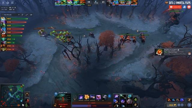Dark Seer Off Lane | 7.32c | Pos 3 DS Play | Dota 2 Immortal Gameplay смотреть онлайн