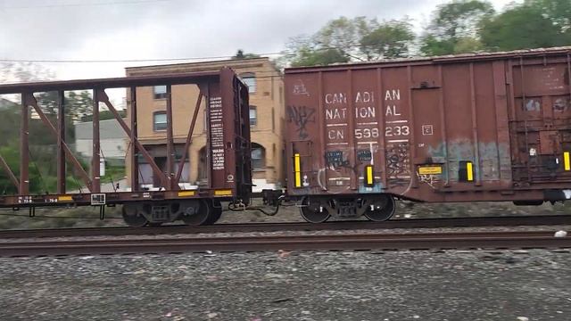 NS 4645 Leads 12G w/ Unique Rolling Stock & KCS Tribute? Through Brackenridge, PA | 4-27-24 смотреть онлайн