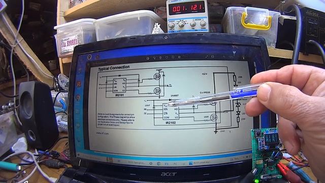 How To Check  IR2101  Family Of Mosfet Drivers  And Mosfets