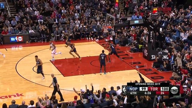 Raptors-Pelicans highlights: Pascal Siakam racks up 34 points | 2019-20 NBA Highlights смотреть онлайн