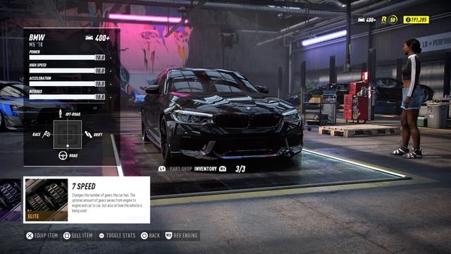 NEED FOR SPEED HEAT 2018 BMW M5 BLACK BAD ASS FAST NFS PS4 12/17/2019 смотреть онлайн