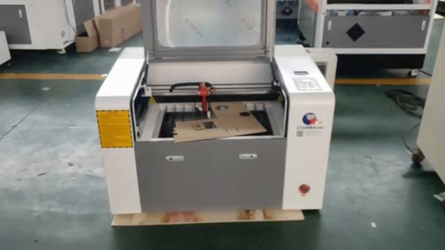 STARMA CNC RUIDA RD5121 control system mini hobby 6040 co2 laser engraving cutting machine for sale смотреть онлайн