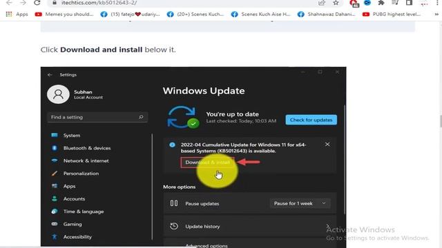 FIX Windows Update KB5012643 Not Installing In Windows 11 смотреть онлайн