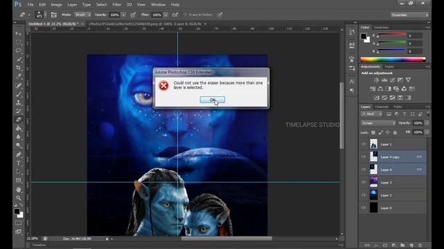 Avatar 2 Cinematic Poster | Photoshop Tutorial смотреть онлайн