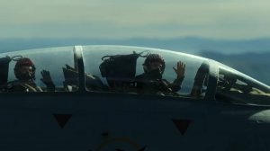 Воздушный бой F-14 и Су-57 из фильма Топ Ган 2 Мэверик )
