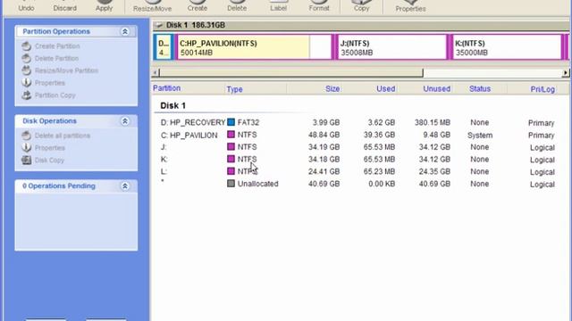 Easeus Partition Manager Free смотреть онлайн