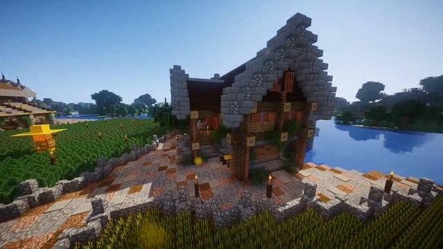 Maksimo4ka server. Постройки в выживании #10 смотреть онлайн