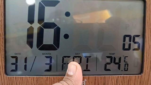 LCD - 140 Ajanta Digital Clock Time Setting || How To Set Time In Digital Lcd Clock #fullpackage