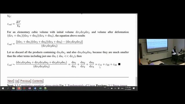L0211 Equilibrium, kinematic (strain), and constitutive equations смотреть онлайн