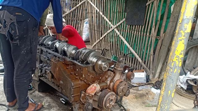 YC6mk yuchai chenglong engine Overhaul,eto part 2 Ayus na! Dating namamatay sa andar.. смотреть онлайн
