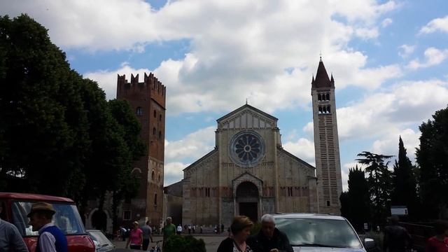 San Zeno Maggiore in Verona Italien смотреть онлайн
