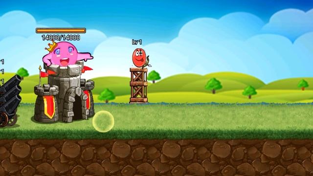 Магия квадратов. Красный Шарик в королевстве. Red Ball From Flavios. Новый рекорд. Игра на выживани