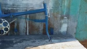 Правка вилки Советского велосипеда Кама