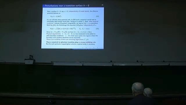 K.A. Bronnikov, Wormholes and regular black holes. The stability problem, part 3 смотреть онлайн