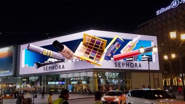 3d Anamorphic Display for Sephora смотреть онлайн