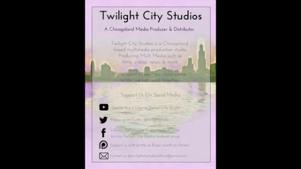 New Twilight City Studios Poster (Chicagoland Multi-Media Studio)