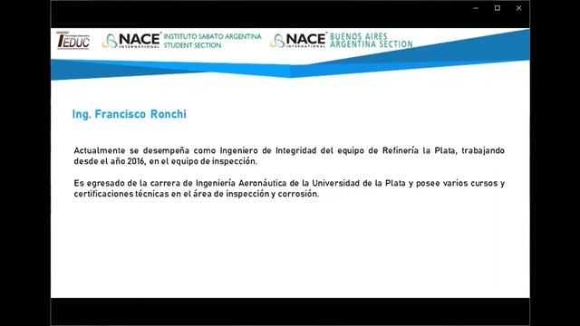 Corrosión e Integridad: su gestión en Refinerías смотреть онлайн