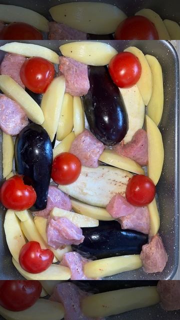 куриные филе с овощами в духовке #shorts # смотреть онлайн