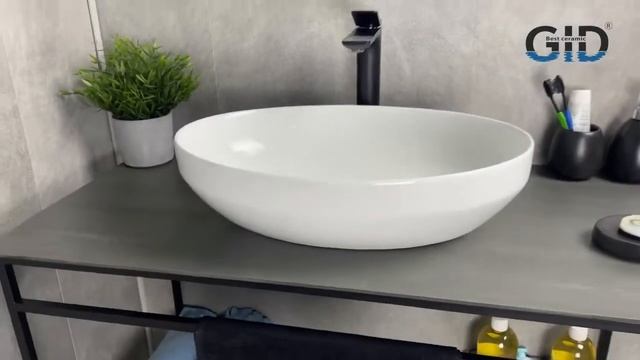 Накладная раковина для ванной Gid D1469 смотреть онлайн