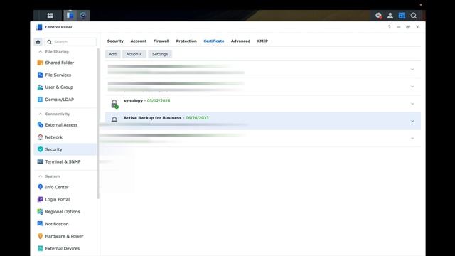 Synology Active Backup Fix SSL Certificate Has Been Changed Error смотреть онлайн