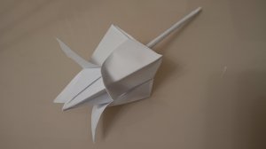 Цветок из бумаги