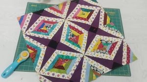 Лоскутное шитье для начинающих. Как превратить полоски ткани в красивое произведение искусства.