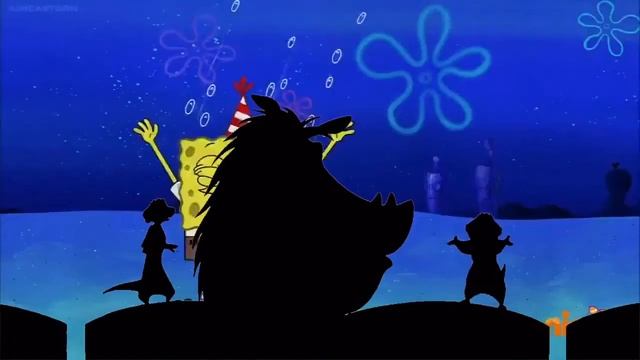 Timon and Pumbaa Rewind SpongeBob's Birthday Blowout смотреть онлайн