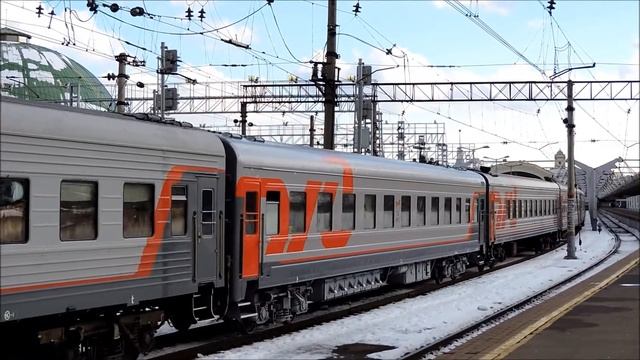 ЭП2К 151 с пассажирскими вагонами смотреть онлайн