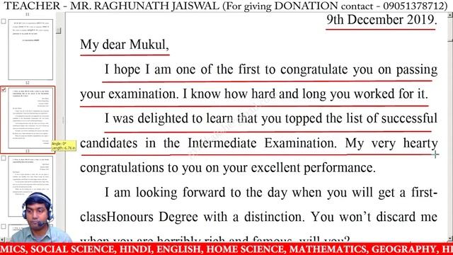 Write a letter to your friend congratulating him on his success in the Intermediate examination смотреть онлайн