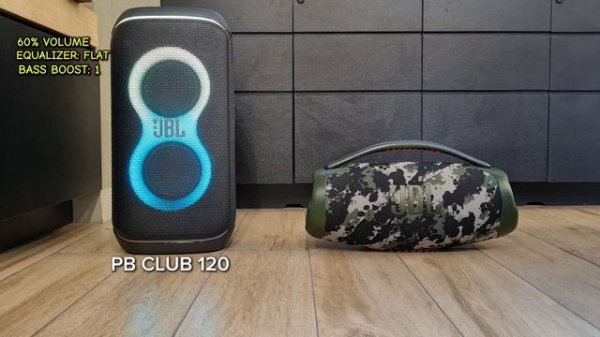 JBL Partybox Club 120 vs Boombox 3💥🔥 Bass comparison
