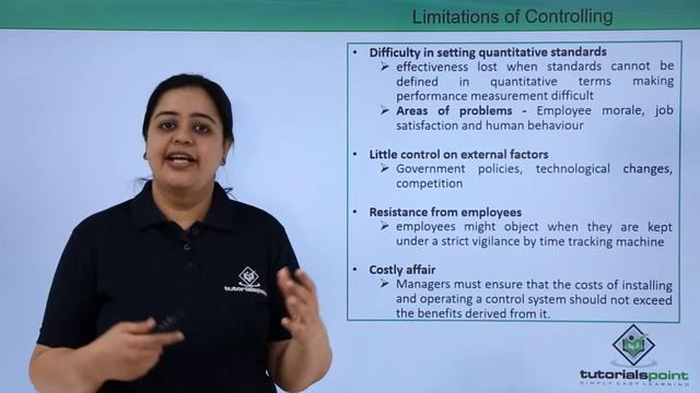 Class 12th – Limitations of Controlling | Business Studies | Tutorials Point смотреть онлайн