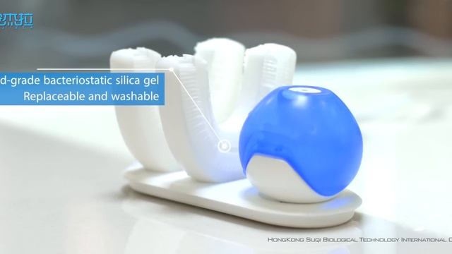 ANJIELA Automatic Electric Wireless Charging Toothbrush White смотреть онлайн