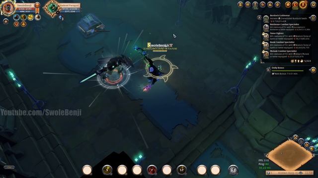 How to SOLO LEGENDARY Group Dungeon Bosses in Albion Online смотреть онлайн