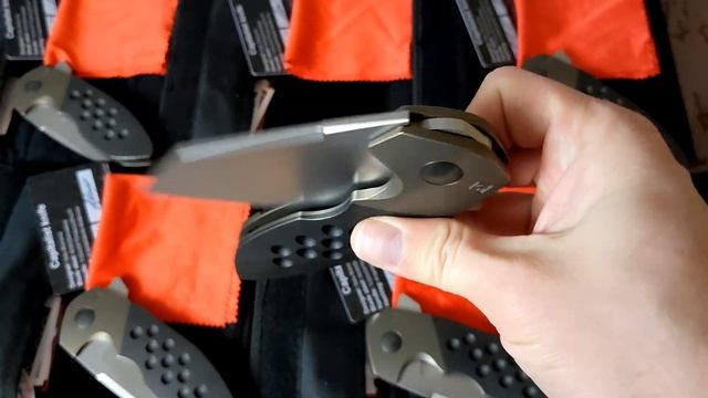 CKF NALU BOERSMA CAPITALIST KNIFE COLLAB M390 TI ZIRCU-TI смотреть онлайн