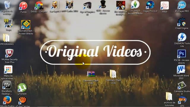 Como Descargar e Instalar Geometry Dash Para PC FULL смотреть онлайн