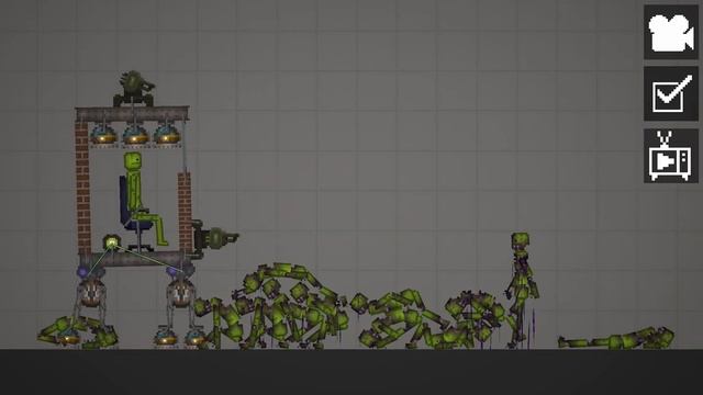 Robot vs Zombies | Melon playground смотреть онлайн