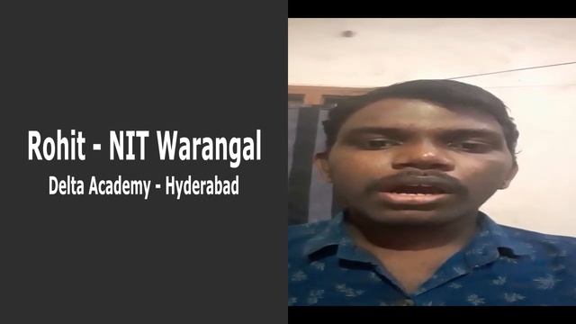 Rohit from NIT Warangal, speaks about Delta смотреть онлайн